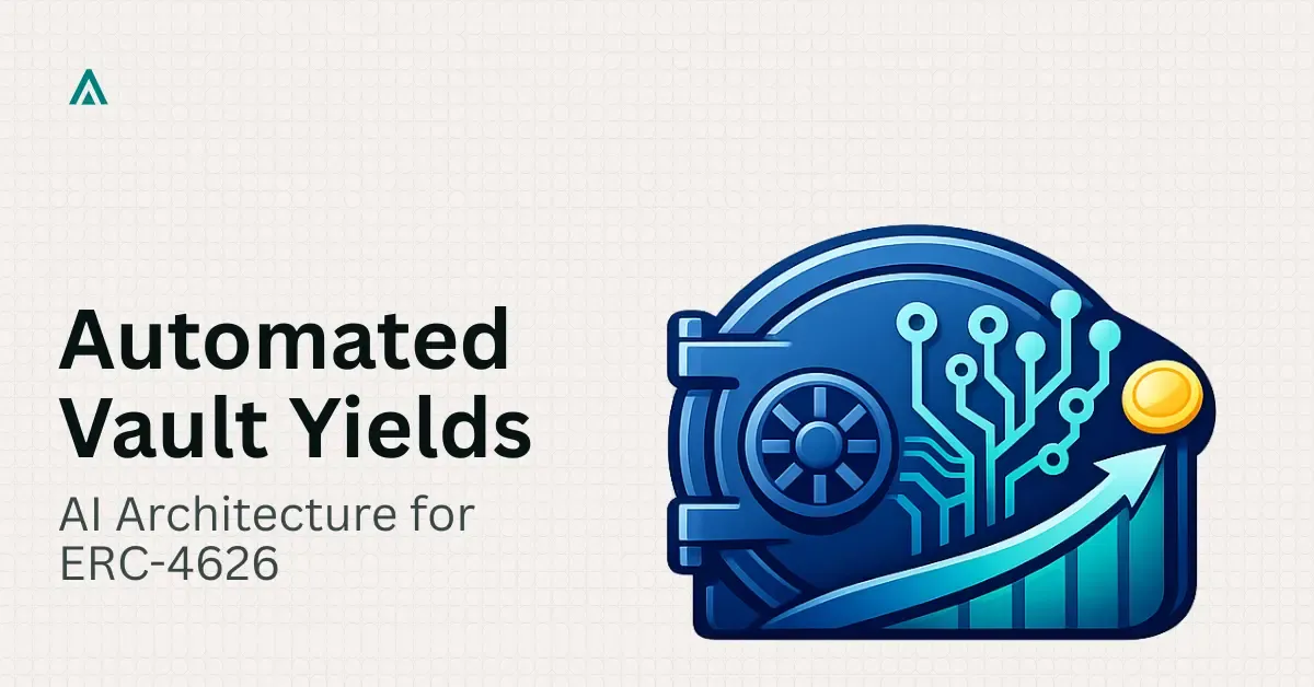 AI-Driven Yield Optimization on ERC-4626: Vault Design