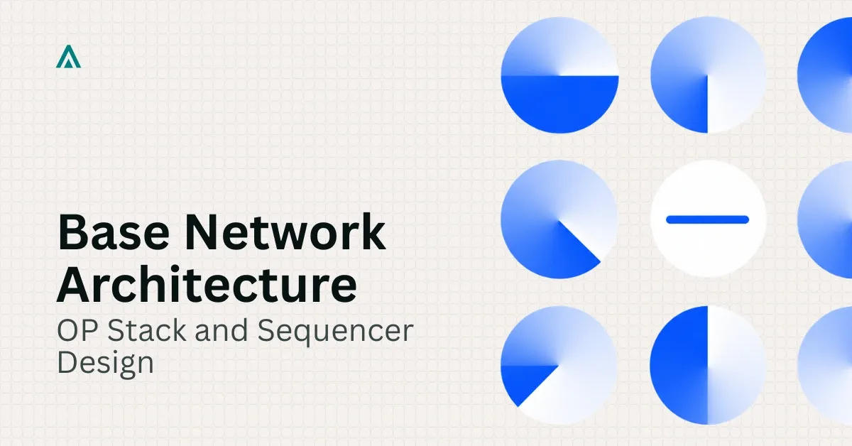 Base Network Architecture: OP Stack and Sequencer Design