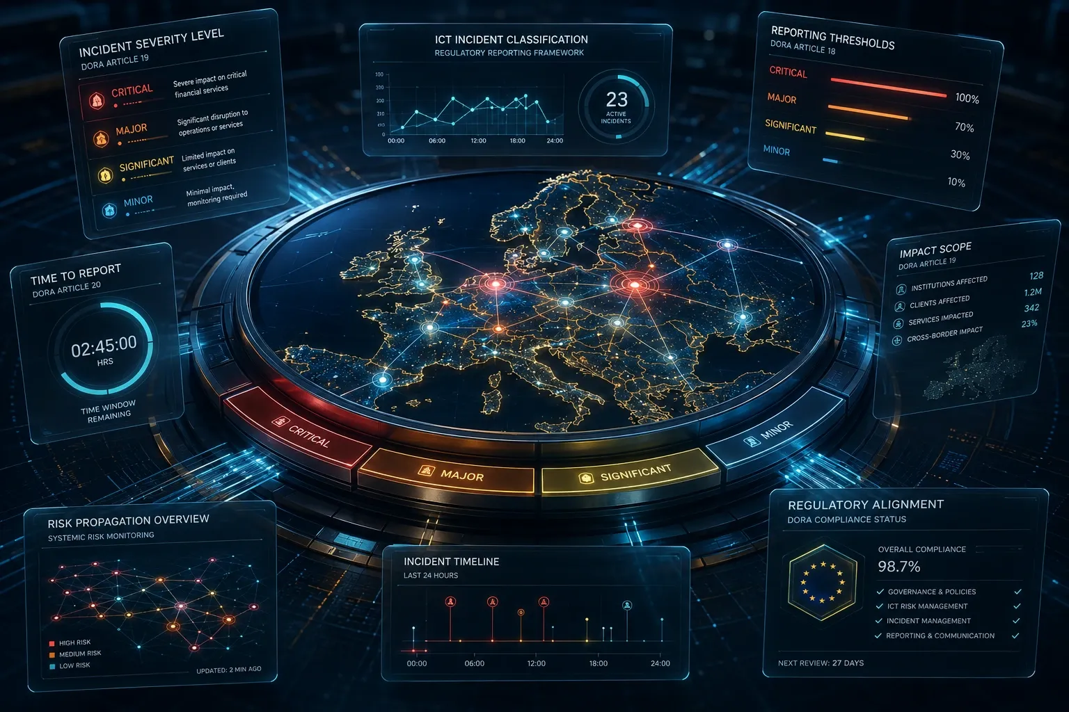 DORA Article 19: ICT Incident Reporting Classification Guide