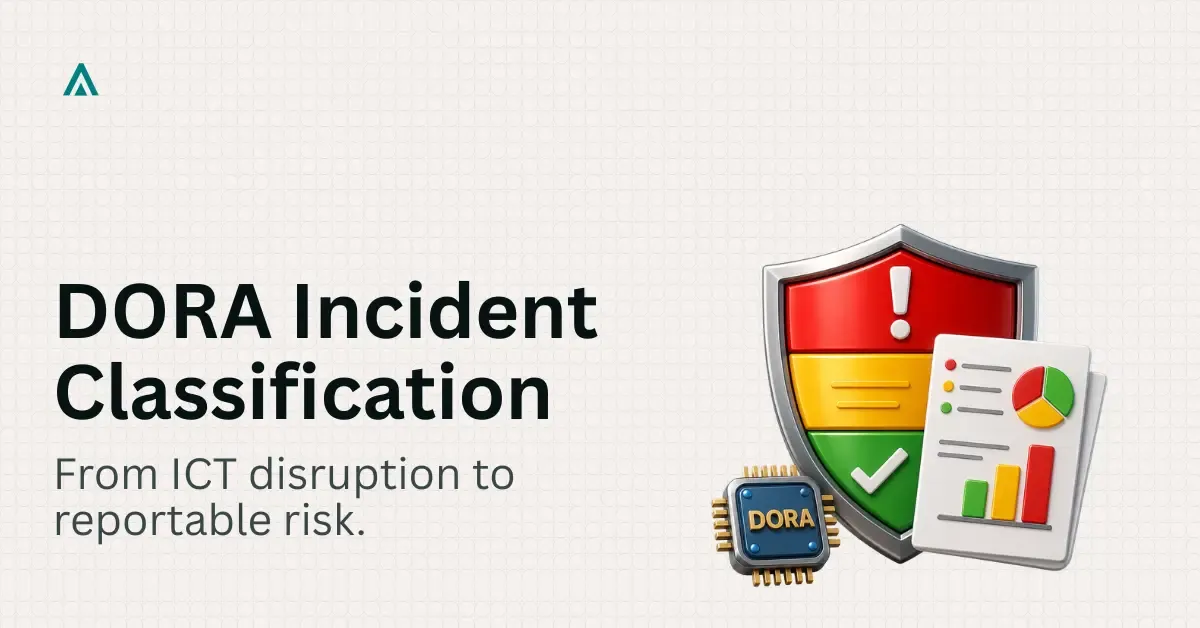 DORA Article 19 ICT Incident Reporting: Classification