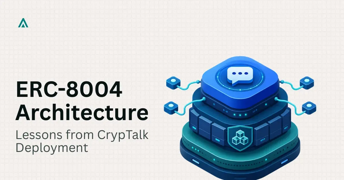 ERC-8004 Production Architecture: Deployment Lessons