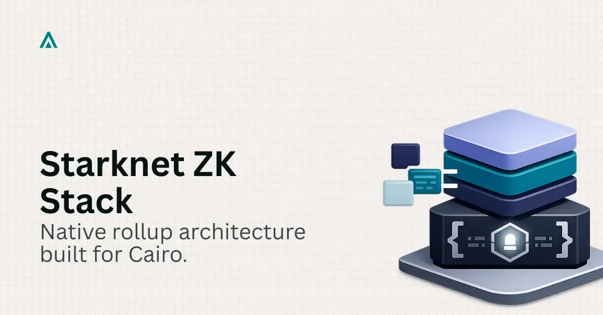 Starknet Investment Brief: ZK-Rollup Cairo Opportunity