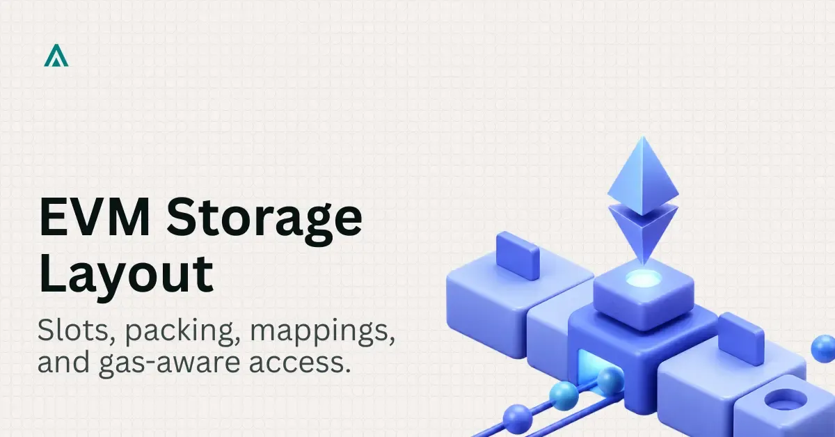 EVM Storage Layout: Slots, Packing & Cold vs Warm Access