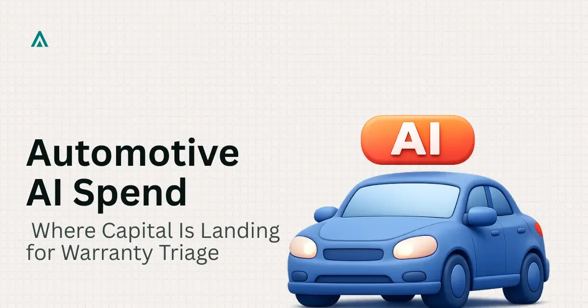 Enterprise AI Spend in Automotive 2026: Warranty AI ROI