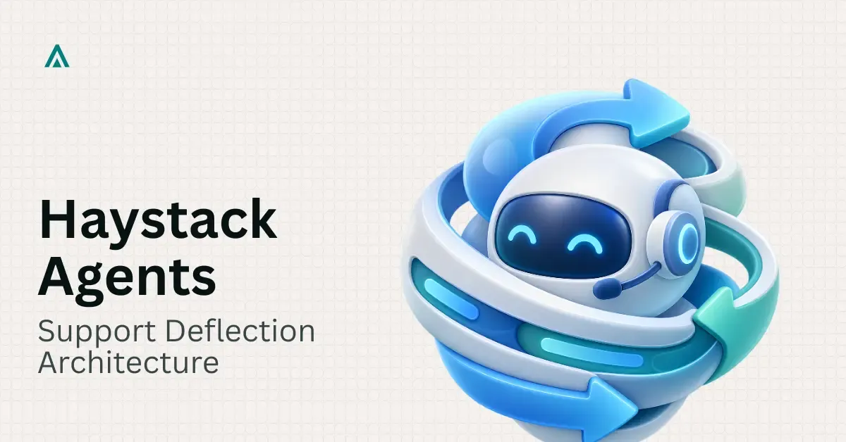 Haystack Agent Architecture for SaaS Tier-1 Support Deflection: Long-Horizon Patterns