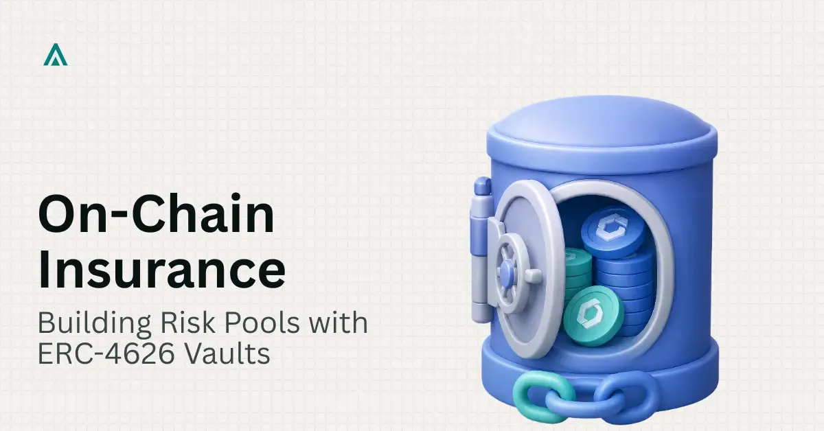 ERC-4626 On-Chain Insurance Protocol: Build Guide 2026