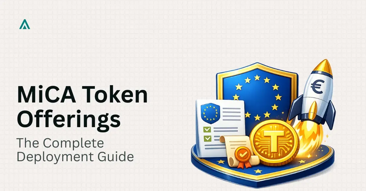 MiCA Token Offering: How to Deploy It in 2026