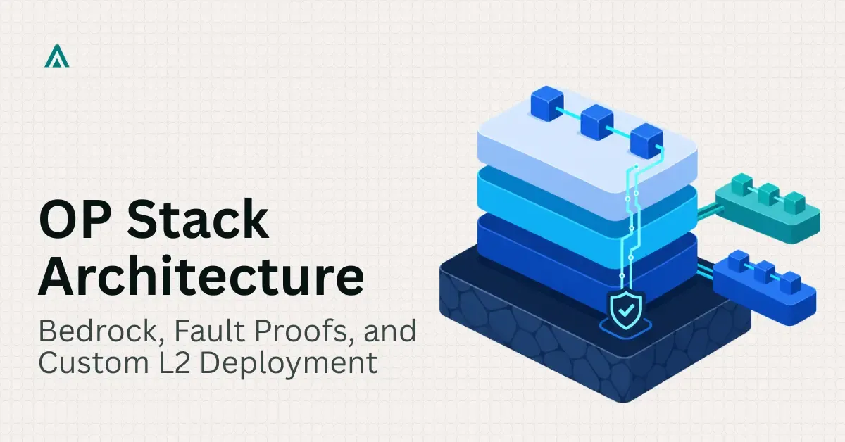 OP Stack Architecture: Bedrock, Fault Proofs, Custom L2s