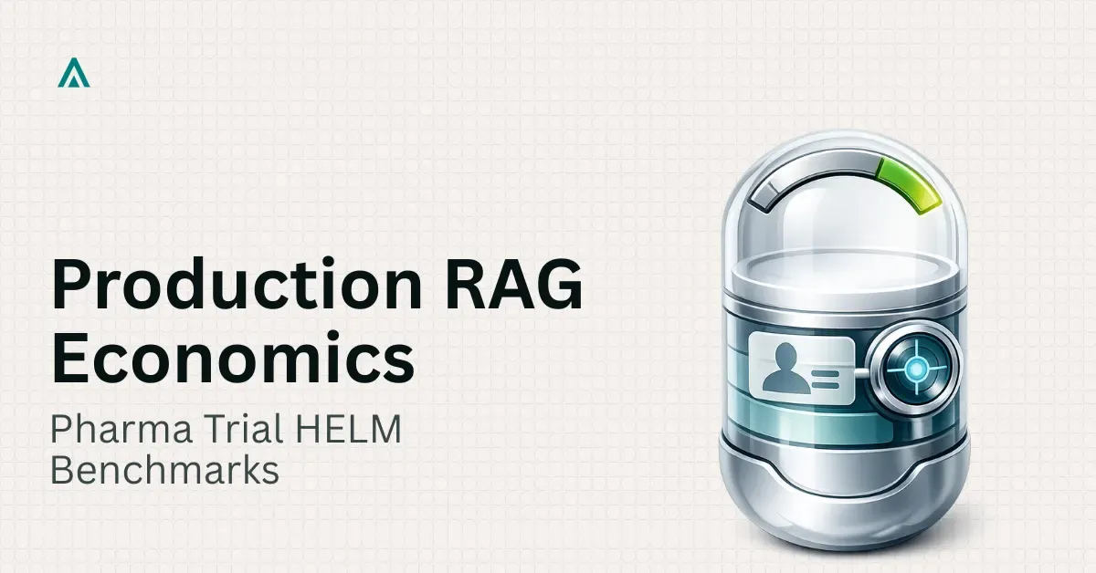 RAG Cost Model for Pharma Trial Recruitment in 2026