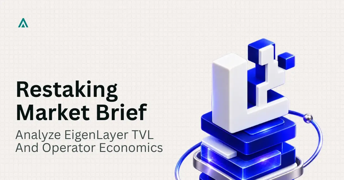 EigenLayer Restaking: TVL Growth and AVS Economics