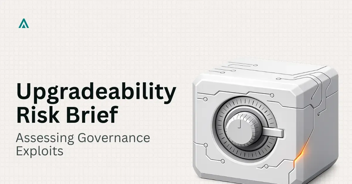 Smart Contract Upgrade Governance: A 2024 Risk Brief