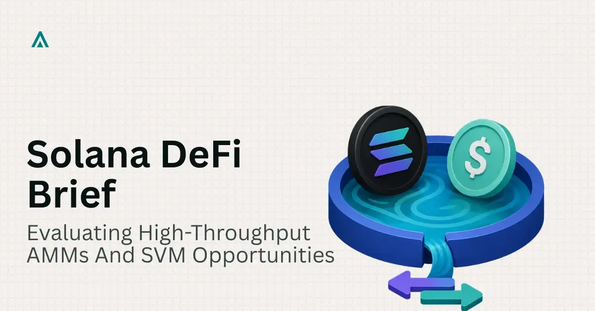Solana DeFi: High-Throughput AMM Economics in 2024