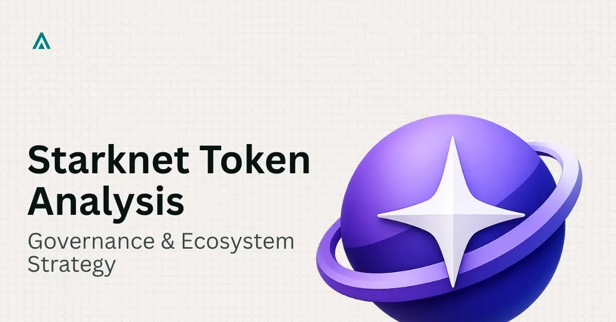 Starknet STRK Token: Governance and Investment Brief