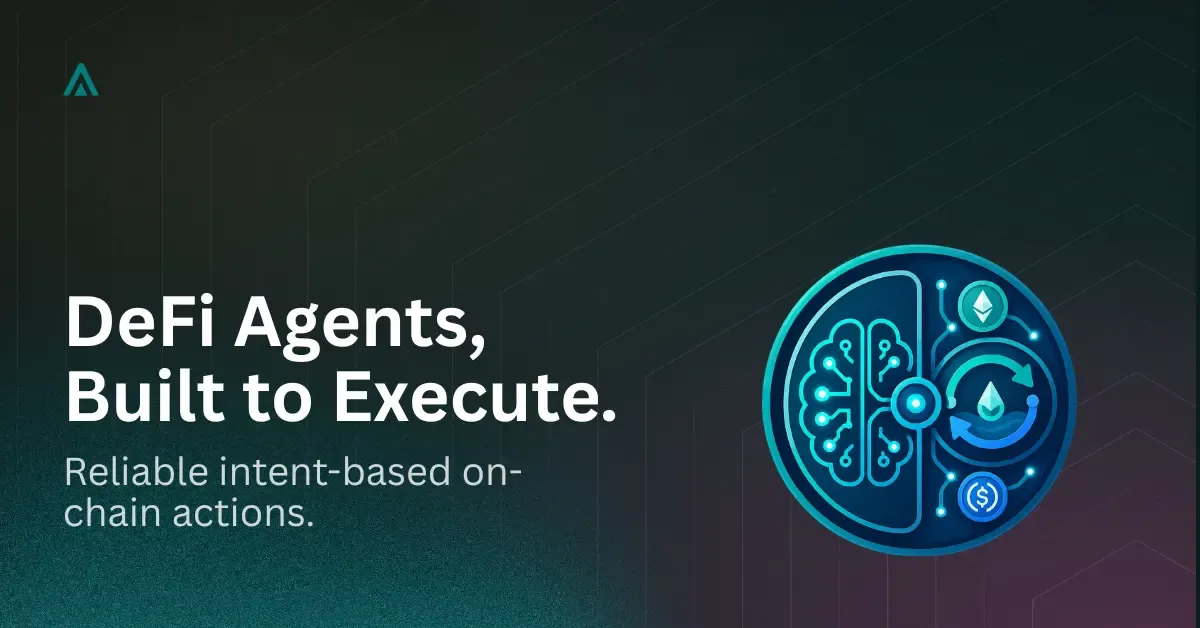 Production-Grade AI Agents for DeFi: Intent-Based Systems