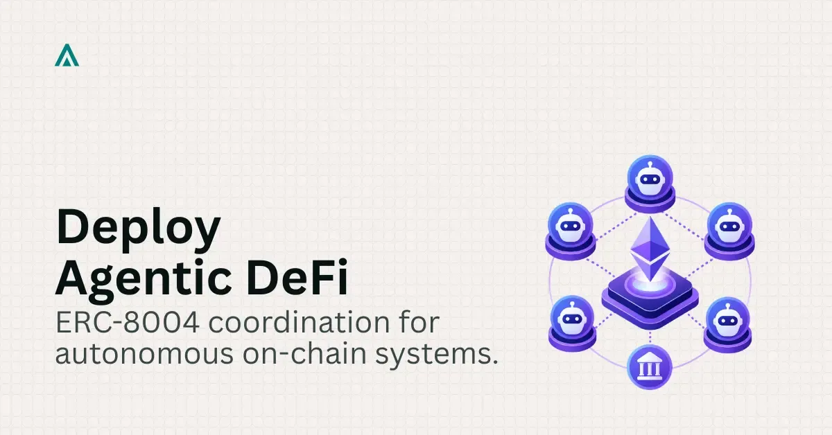 How to Deploy a Multi-Agent DeFi System with ERC-8004