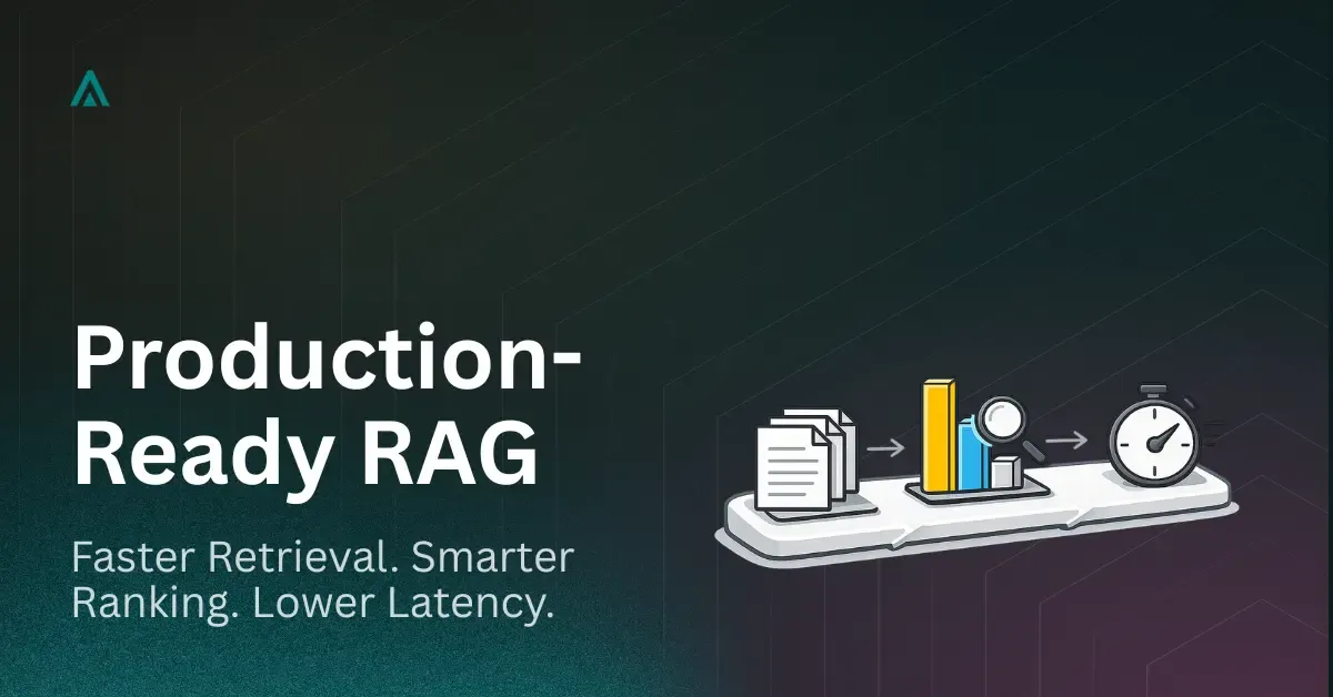 Production RAG Pipeline: Chunking, Re-ranking, Latency