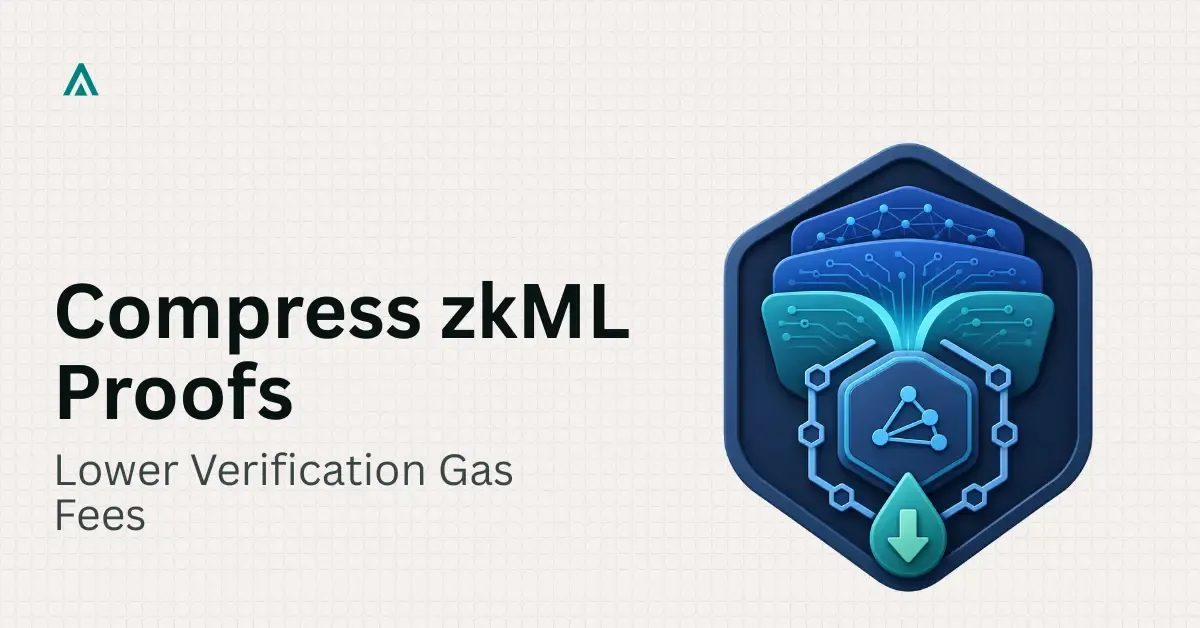 zkML Proof Compression: Cutting On-Chain Gas Costs